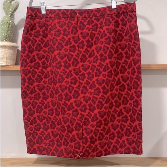 Talbots Animal Print Jacquard Pencil Skirt, Size 16P, NWT - Picture 5 of 12